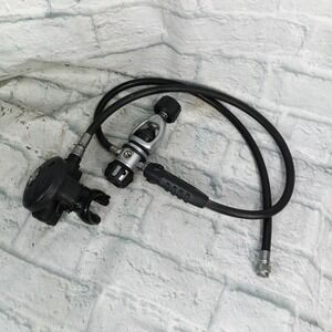 Scubapro MK2 First Stage and R190 Second Stage Regulator w/ Hose Scuba Diving a9